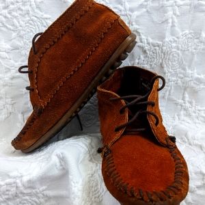 Authentic Minnetonka leather shoes